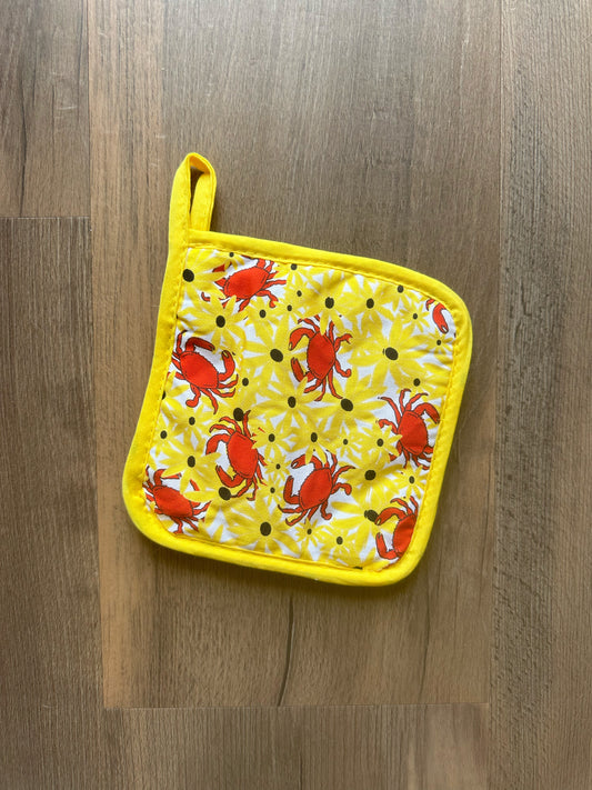 Crabs and Susans Pot Holder