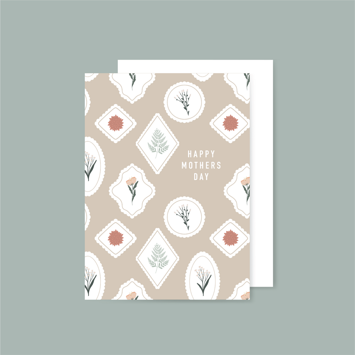 Delicate Floral Mothers Day Cards