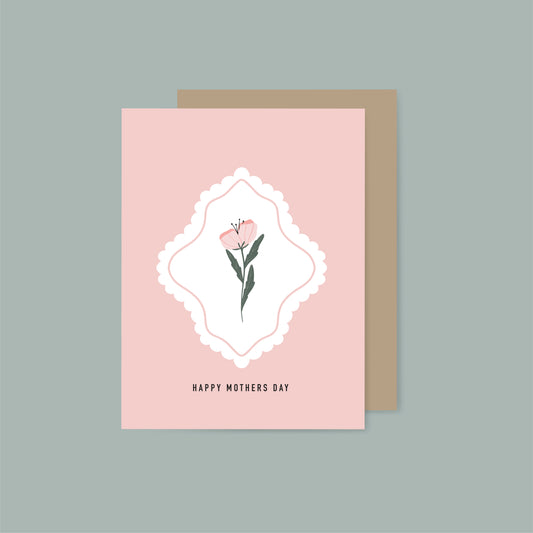 Delicate Floral Mothers Day Cards