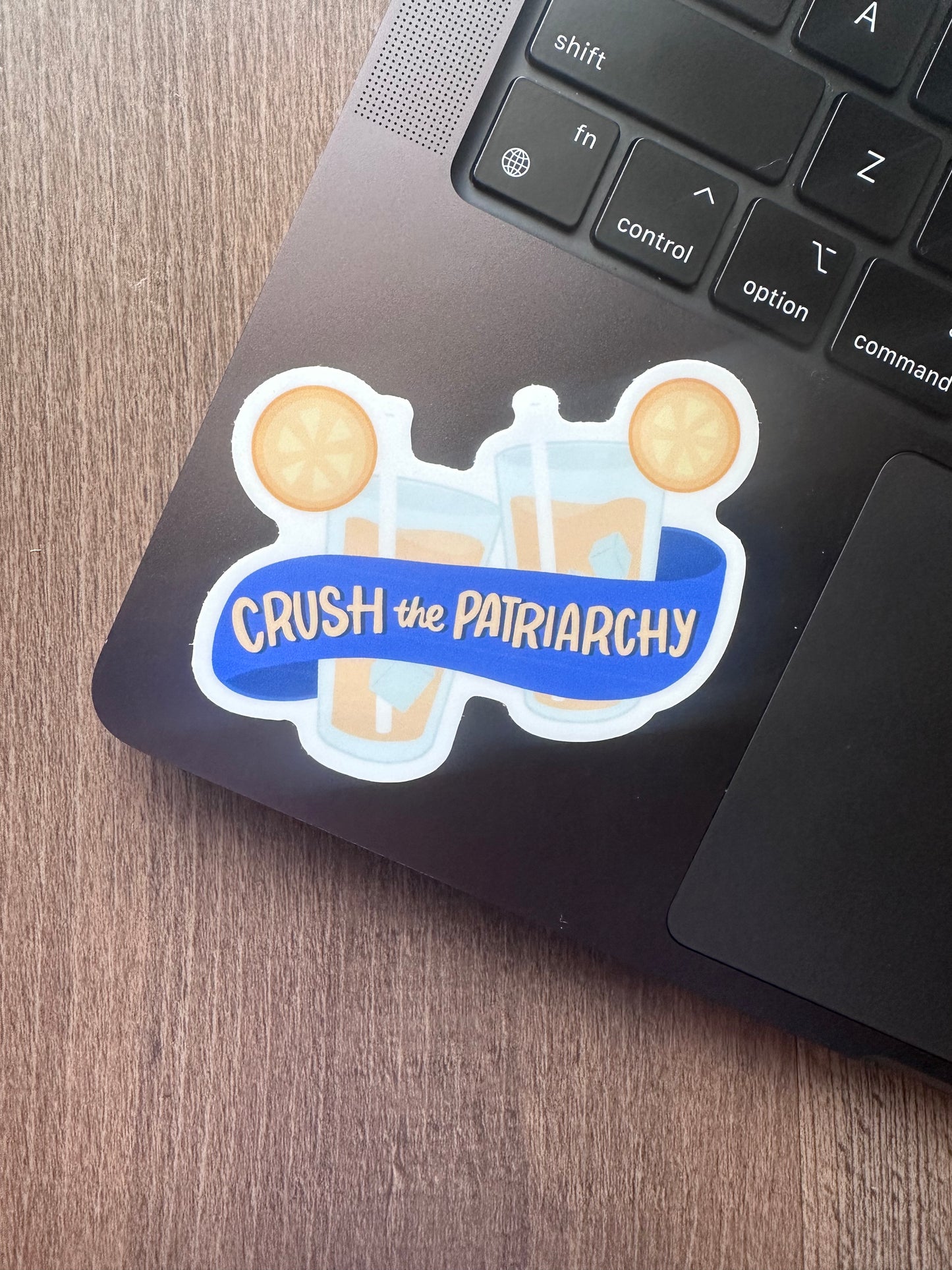 Crush the Patriarchy Sticker