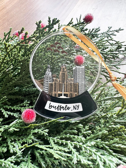 Buffalo City Snowglobe