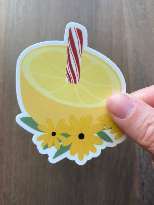 Lemon Peppermint Sticker