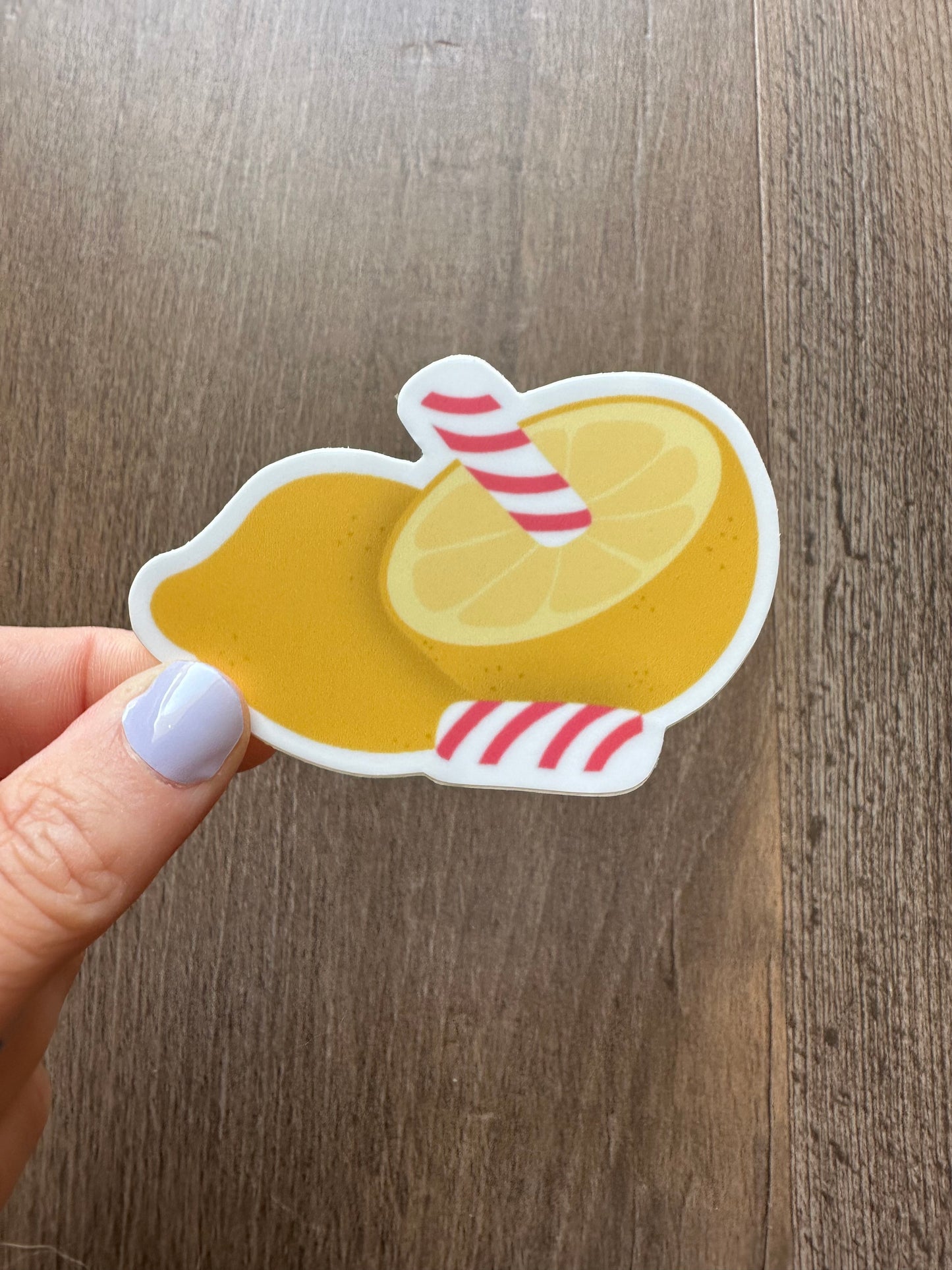 Lemon Peppermint Sticker