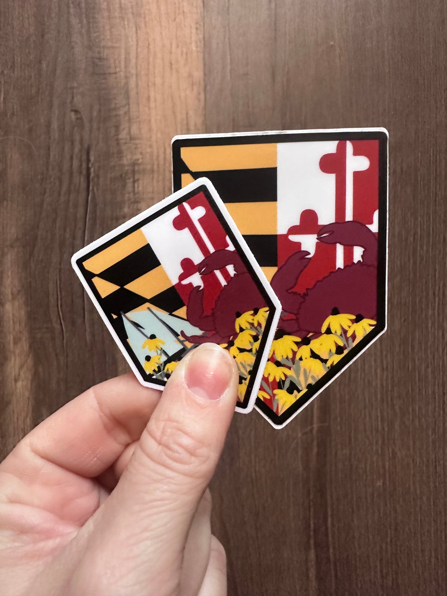 Maryland Banner Stickers