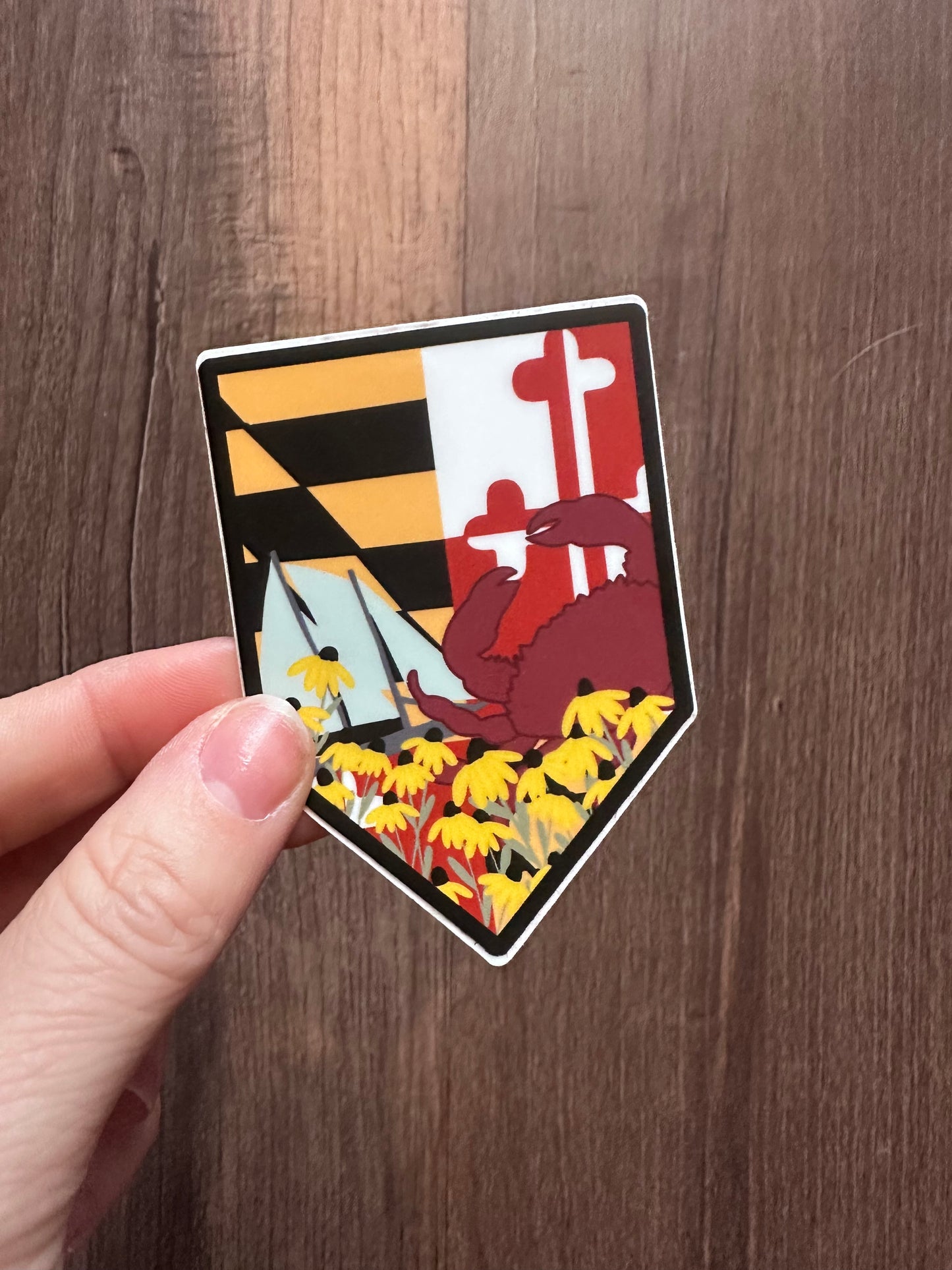 Maryland Banner Stickers