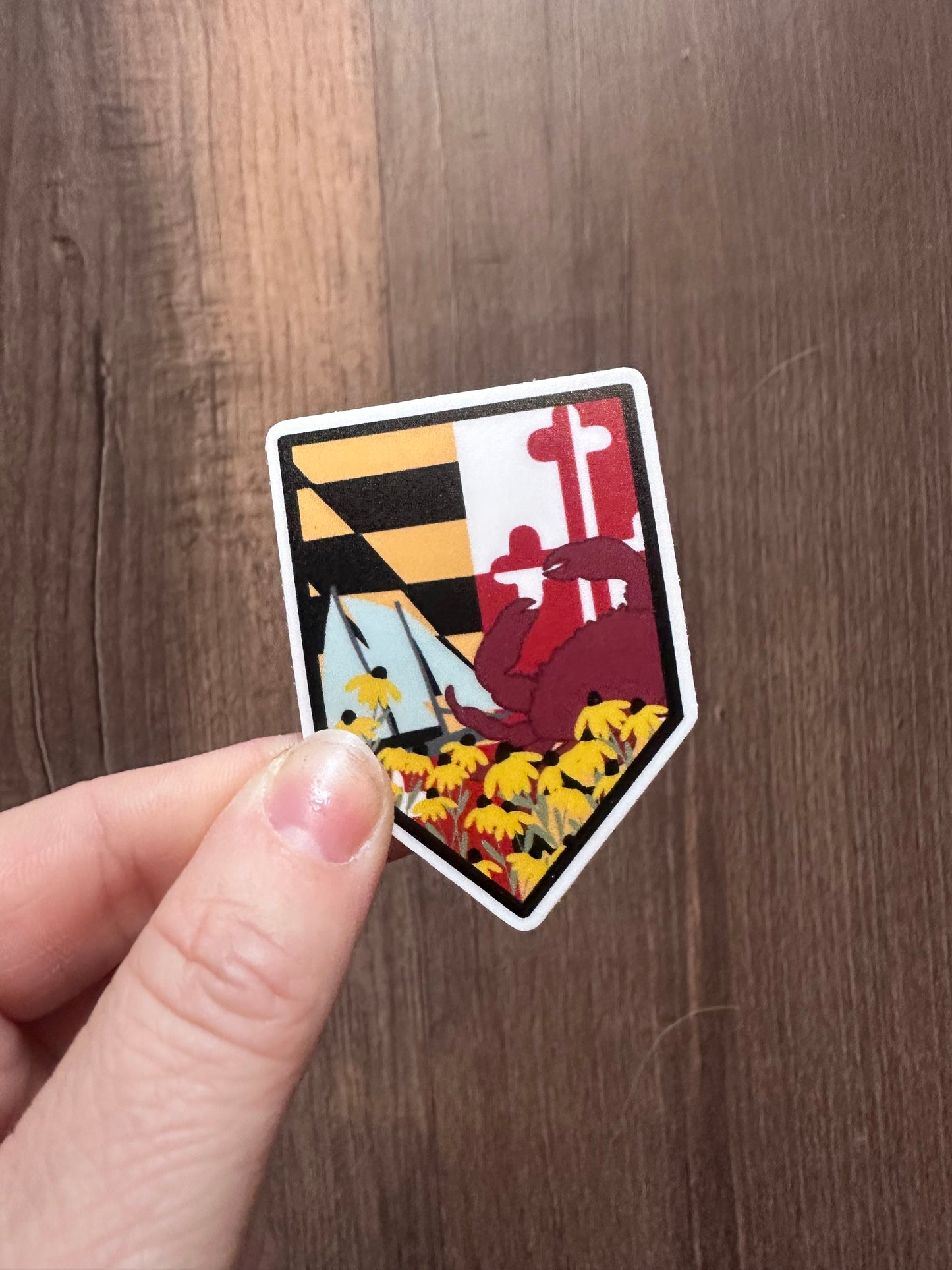 Maryland Banner Stickers