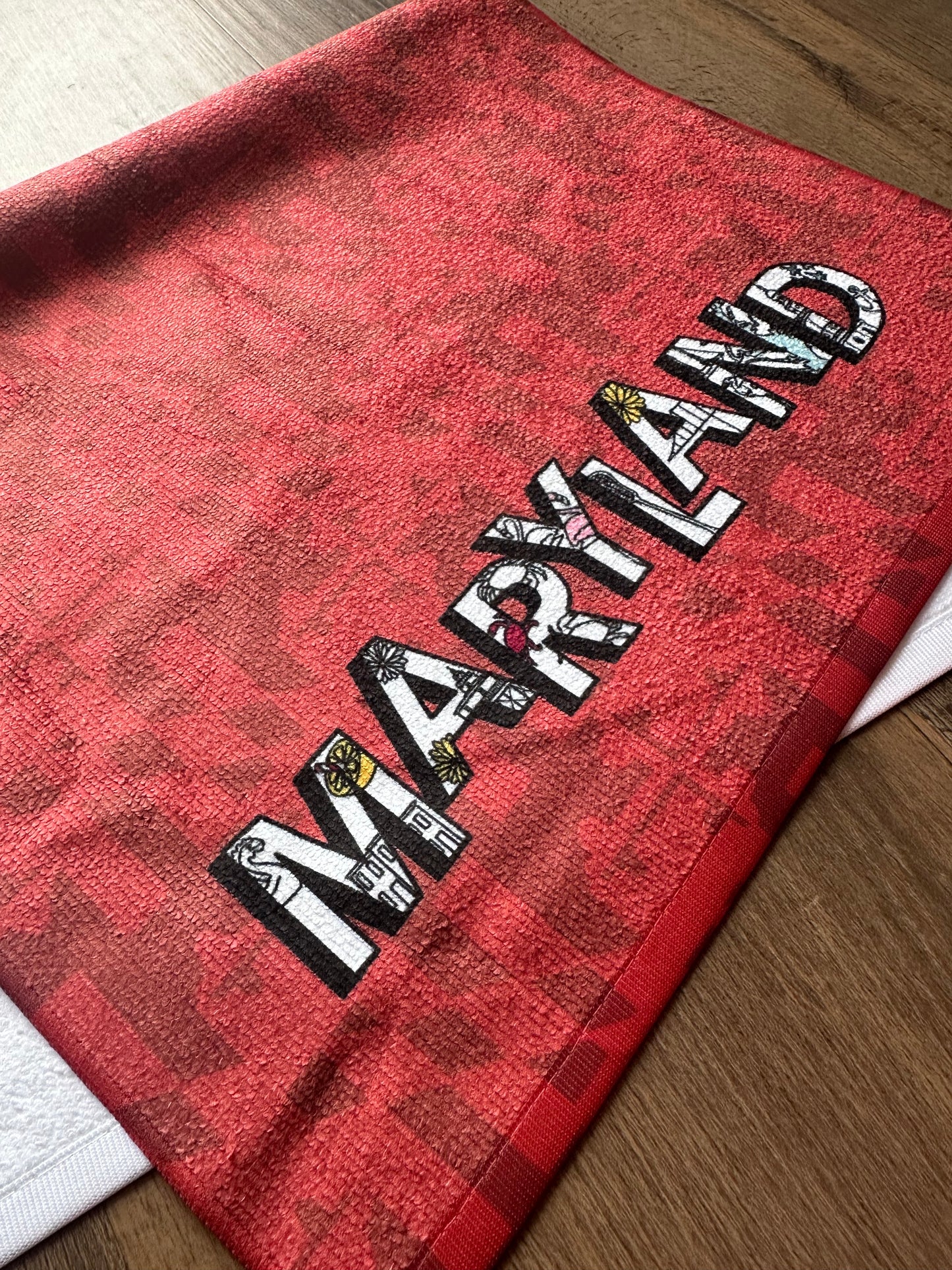 Maryland Icons Towel